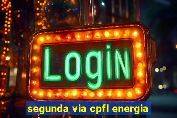 segunda via cpfl energia